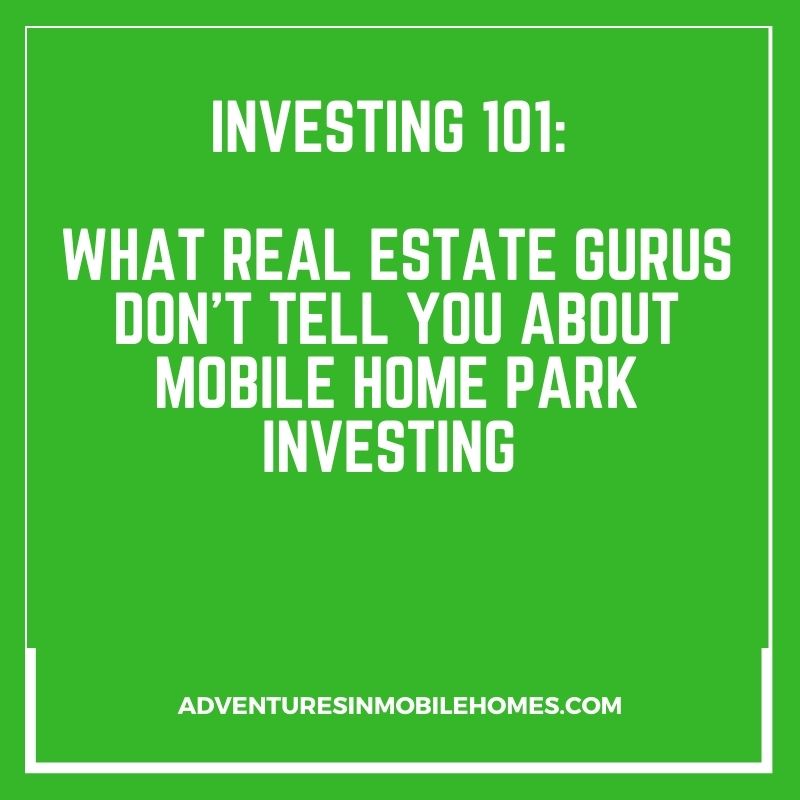 mobile home park investing guru
