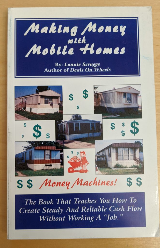 lonnie scruggs book making money with mobile homes