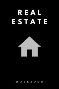 (silver) real estate notebook