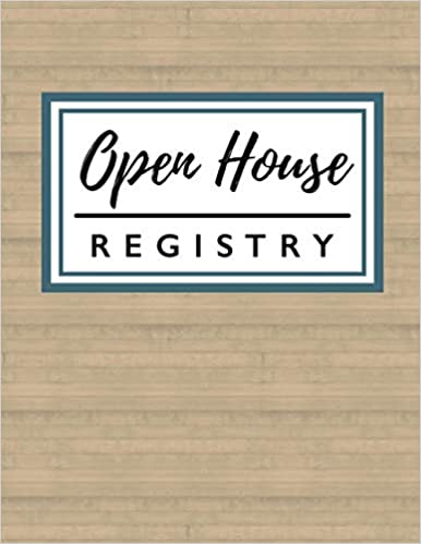 Open House Registry Book (Full Edition)