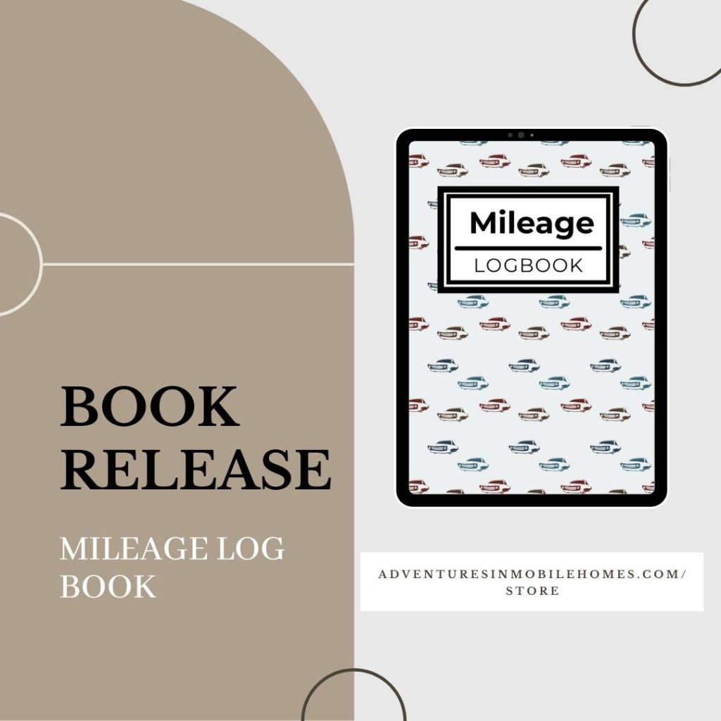 Book Release: Mileage Log Book