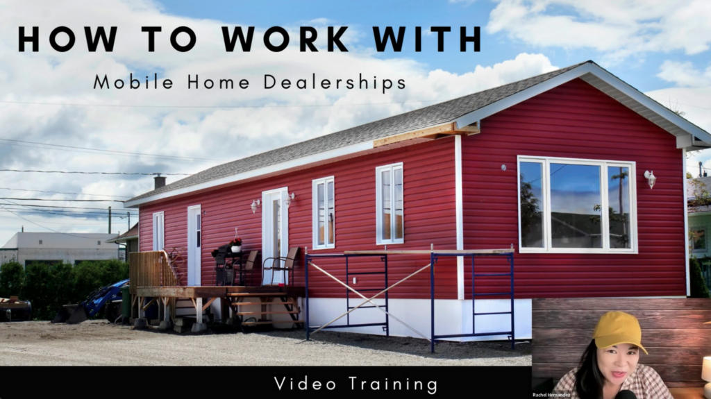 (Screenshot) Video Training: How to Talk to Mobile Home Dealerships